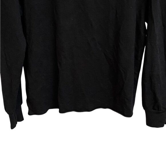 Splendid Dream Slub Pullover Sweater Sweatshirt Women's Size S Black Soft Lounge - Picture 12 of 16